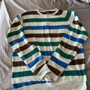 EUC Men’s Striped Volcom Sweater Size L